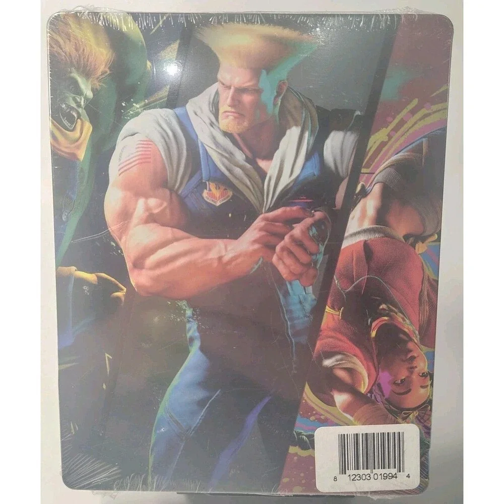 Street Fighter 6 VI Steelbook only - NO GAME - (PS4/PS5) Brand New Sealed